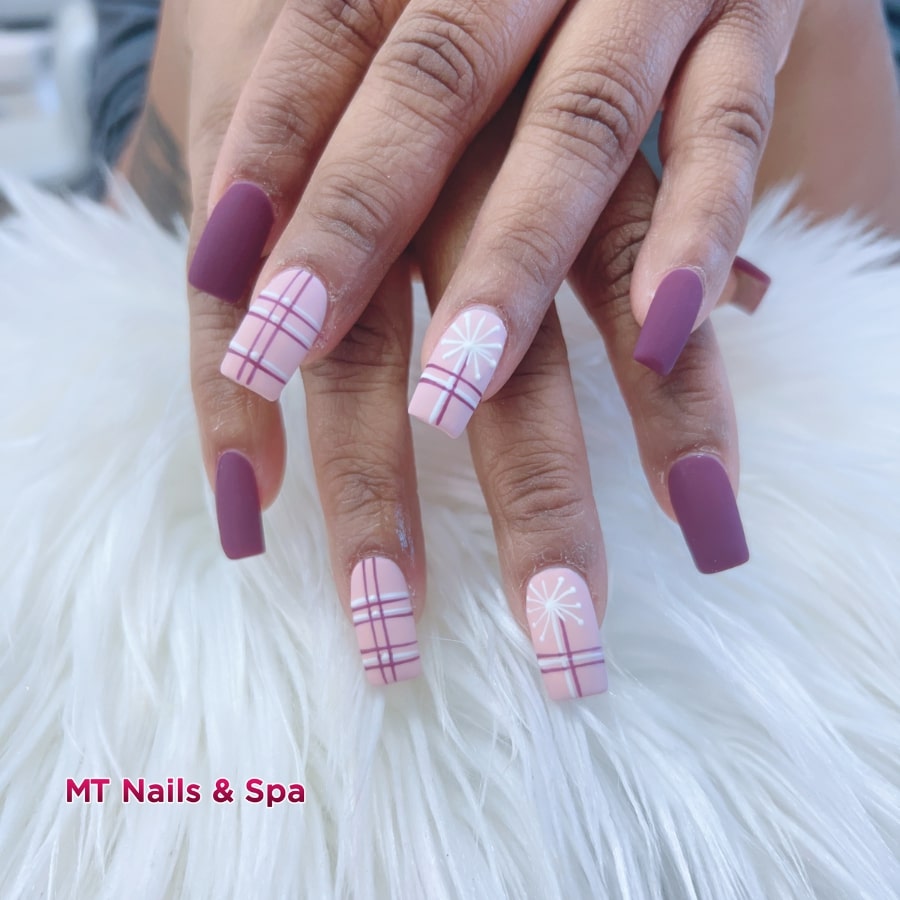 Winter Nails at MT Nails & Spa